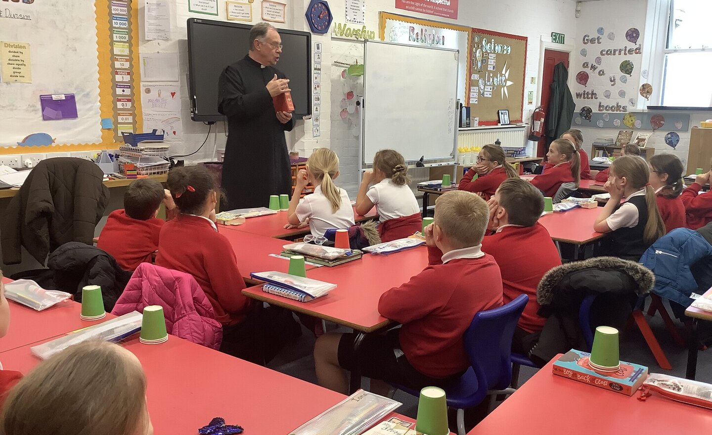 Image of Visit from Fr. Peter